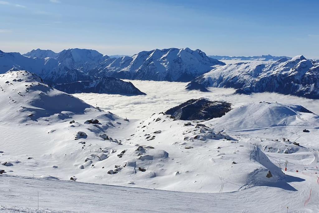 Pieds Des Pistes - Parking Couvert - Plein Sud Alpe d'Huez Luaran gambar