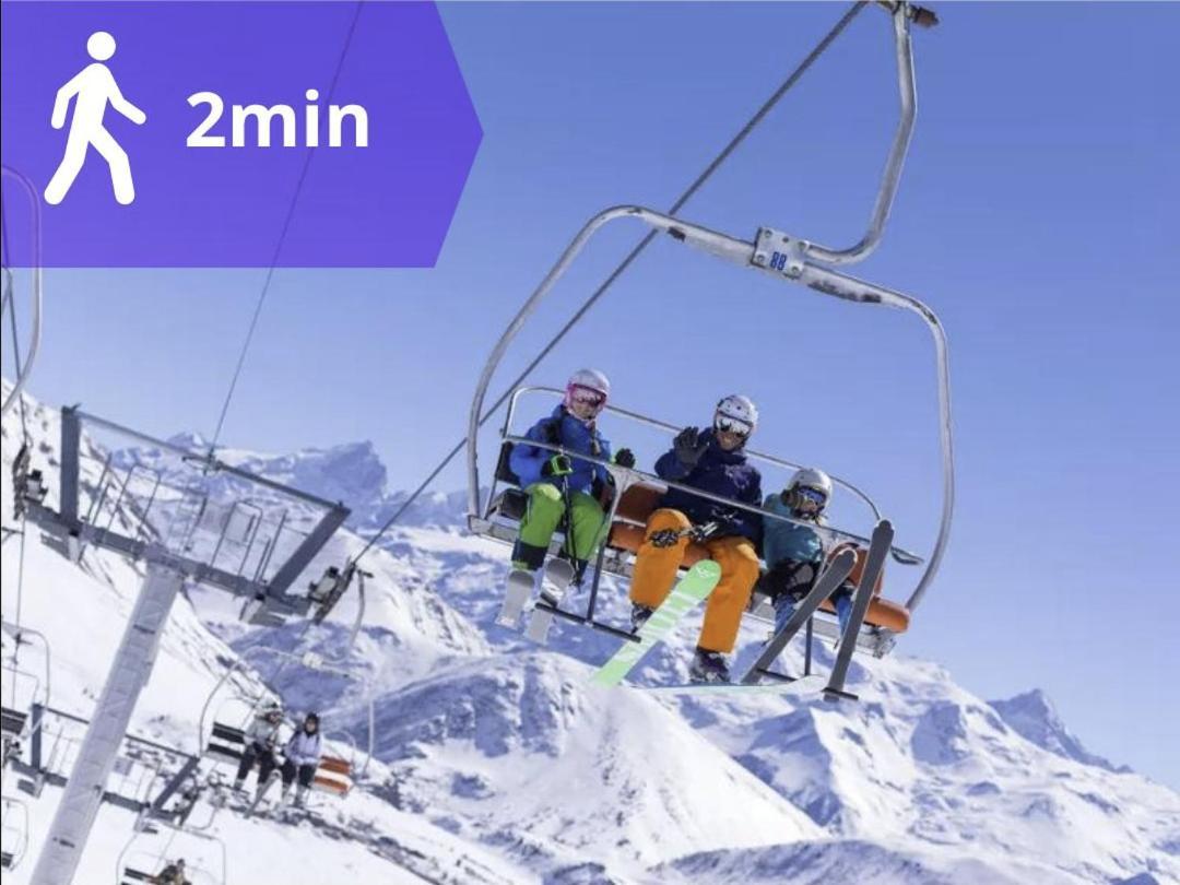 Pieds Des Pistes - Parking Couvert - Plein Sud Alpe d'Huez Luaran gambar