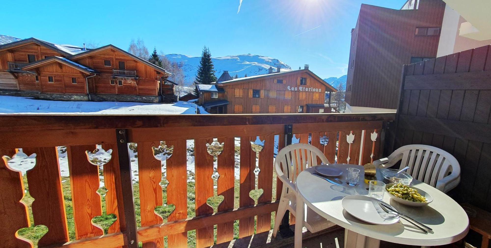 Pieds Des Pistes - Parking Couvert - Plein Sud Alpe d'Huez Luaran gambar
