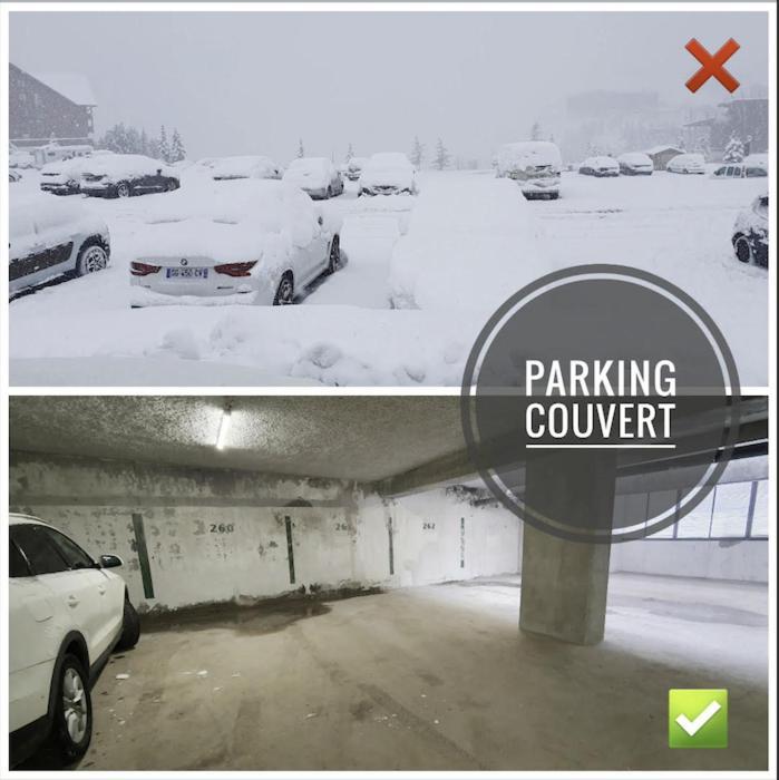 Pieds Des Pistes - Parking Couvert - Plein Sud Alpe d'Huez Luaran gambar